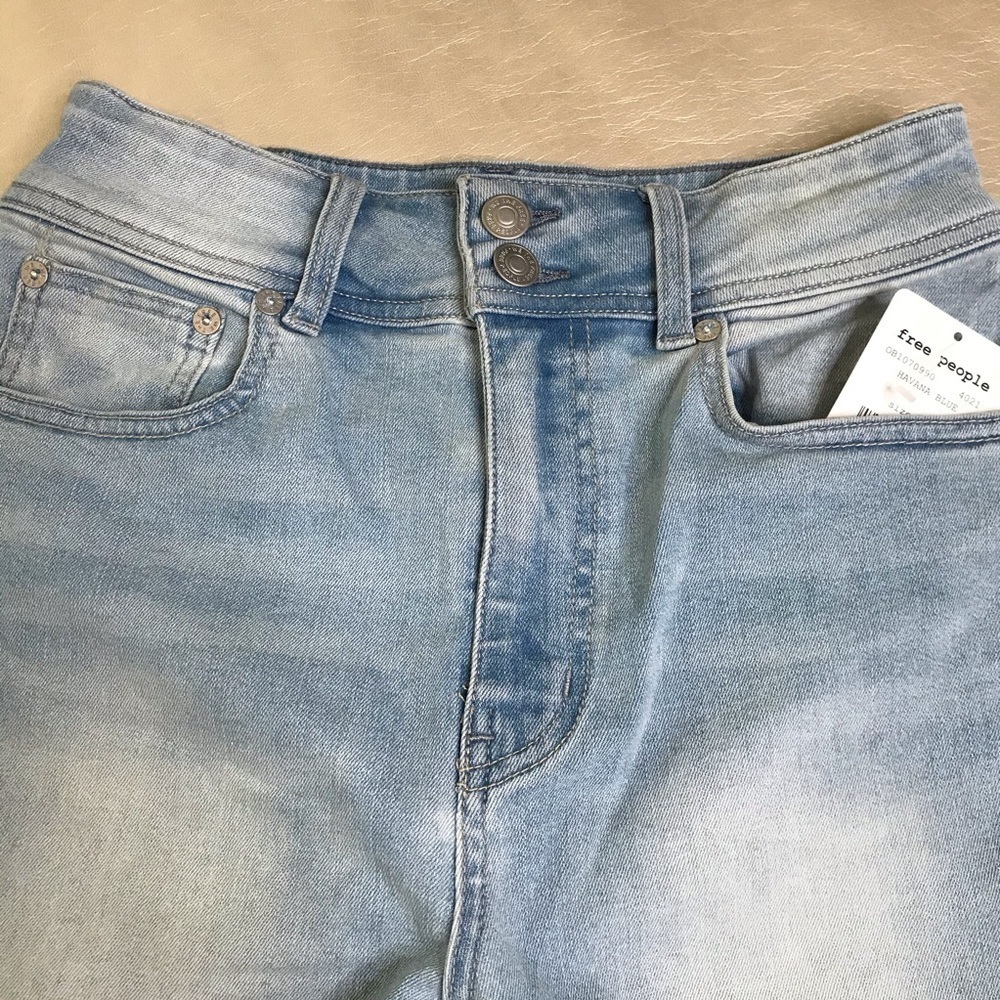 We the Free wild child skinny jeans Havana blue 28 - Picture 7 of 14